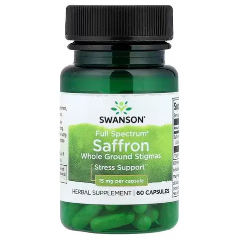 Full Spectrum Saffron, 15mg - 60 caps – image 2