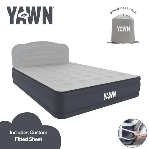 Yawn King Airbed with Fitted Sheet – image 2