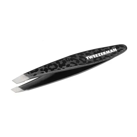 Black Leopard Mini Slant Tweezer – image 2