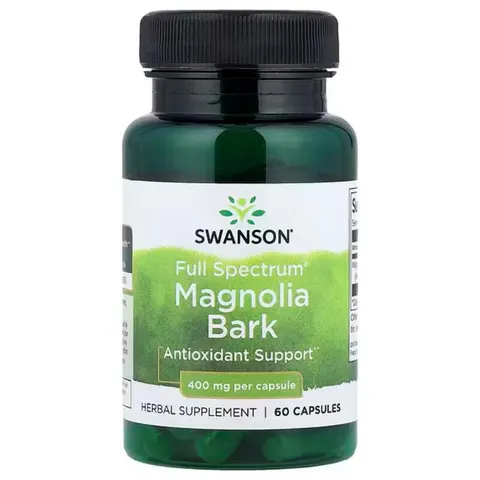 Swanson Magnolia Bark (400mg, 60 Capsules) – image 2