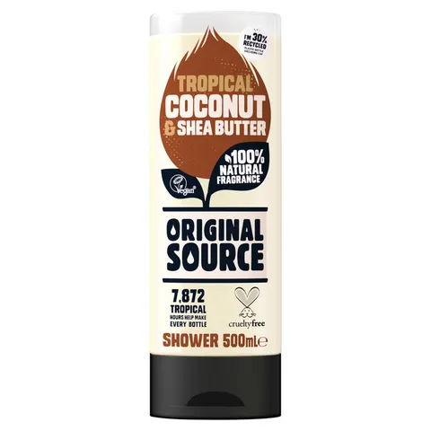 Original Source Tropical Coconut & Shea Butter Shower, 500ml – image 2