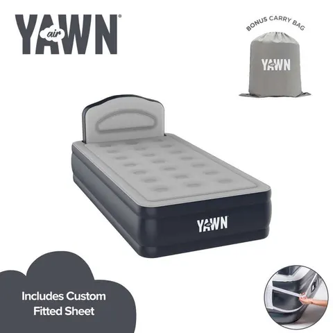Yawn Single Airbed with Fitted Sheet – image 2