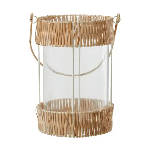 Natural and White Large Lantern | Kuta – image 2