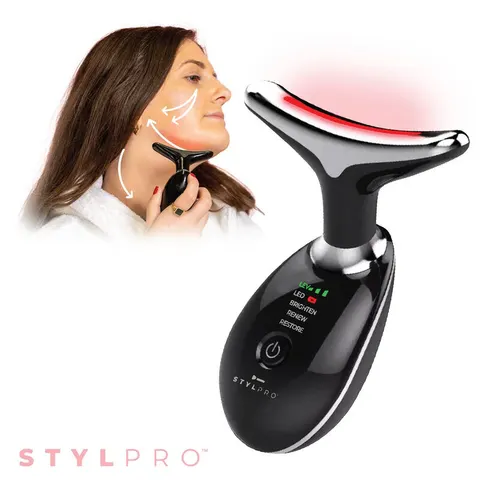 Stylpro Neck & Face Massager – BLACK – image 2