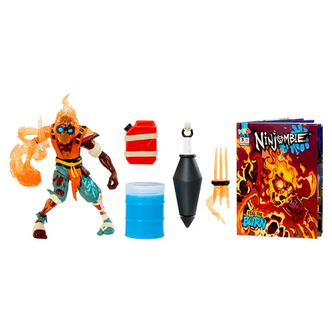 Ninjombie Scorchstrike Action Figure – image 2