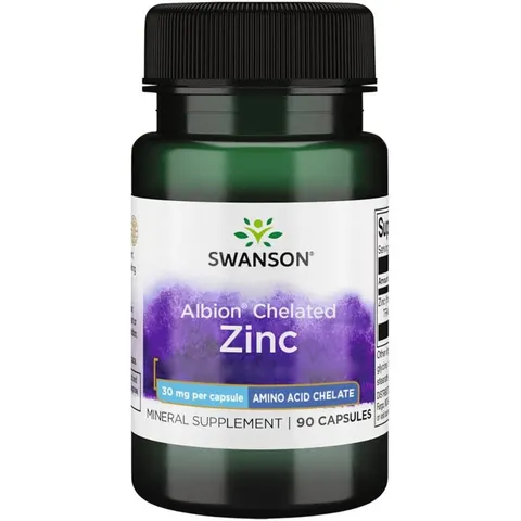 Albion Zinc, 30mg - 90 caps – image 2