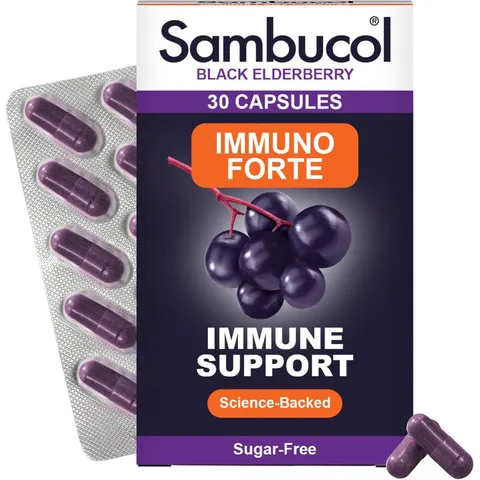 Sambucol Immuno Forte Capsules | 30s – image 2