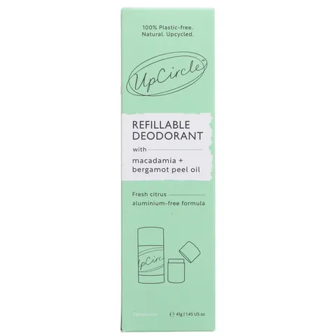 UpCircle Refillable Deodorant with Macadamia + Bergamot - 1 case + 1 r – image 4