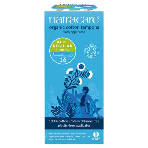 Natracare Tampons (Applicator) Regular - Organic | 16s – image 2