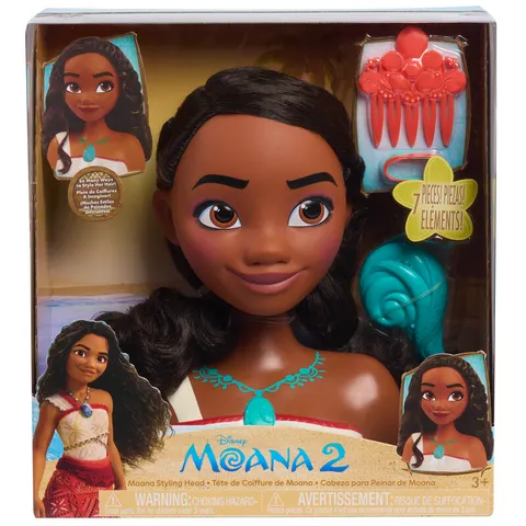 Disney Princess Moana Styling Head – image 2