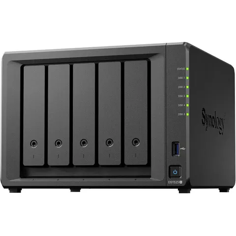Synology DiskStation DS1525+ NAS/storage server Ryzen Embedded V1500B – image 2