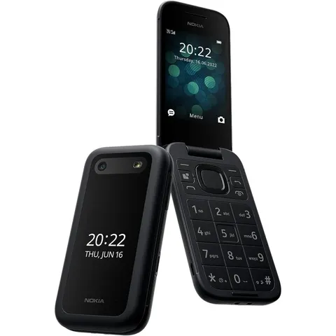SIM Free Nokia 2660 Flip Mobile Phone - Blue – image 2