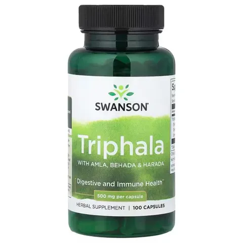 Swanson Triphala, 500mg - 100 caps – image 2