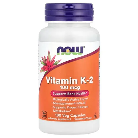 Vitamin K-2, 100mcg - 100 vcaps – image 3