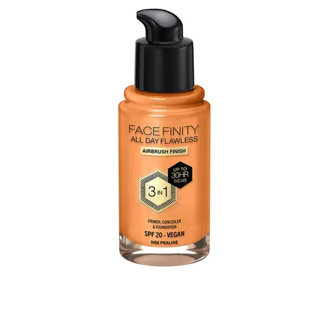 Max Factor Facefinity All Day Flawless 3 in 1 Makeup Base 88-Praline – image 3