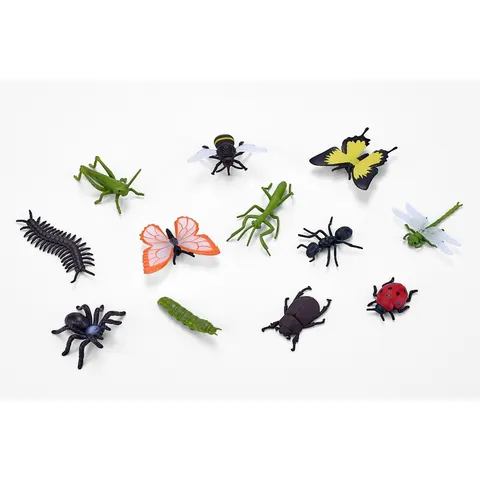 Insects and Spiders Mini Worlds Playset 12pc Bug Figures – image 2