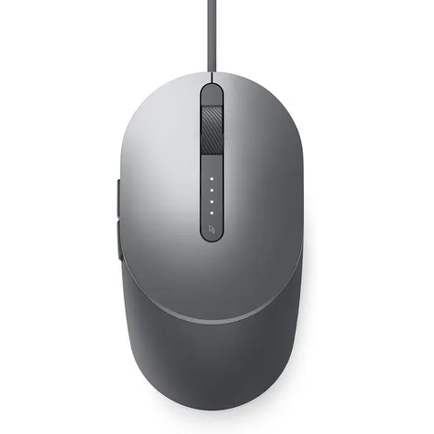 Dell MS3220 Wired Laser Mouse in Grey - Precise Tracking, Comfortable Ergonomic Design for Daily Computing Use – image 2