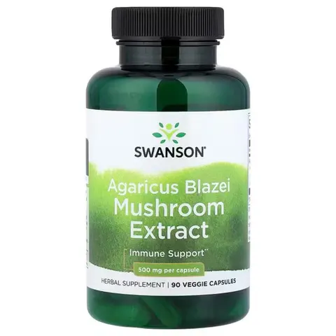 Agaricus Blazei Mushroom Extract, 500mg - 90 vcaps – image 2