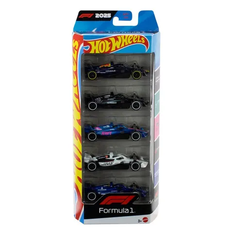 Hot Wheels Formula 1 Car Pack - 5 pcs – image 2