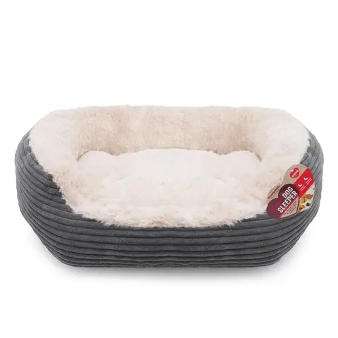 Rosewood 40 Winks Grey Cord Jumbo Bed – image 2