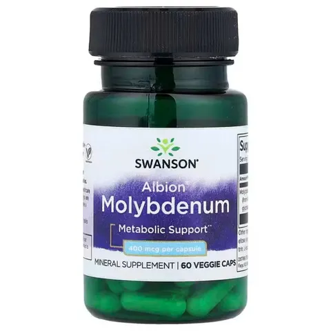 Albion Molybdenum, 400mcg - 60 vcaps – image 2