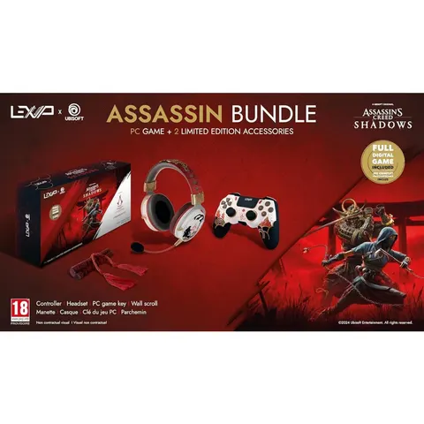 Lexip X Ubisoft Assassin's Creed Shadows Assassin Box - PC Gaming Headset & Controller for Immersive Gameplay – image 2