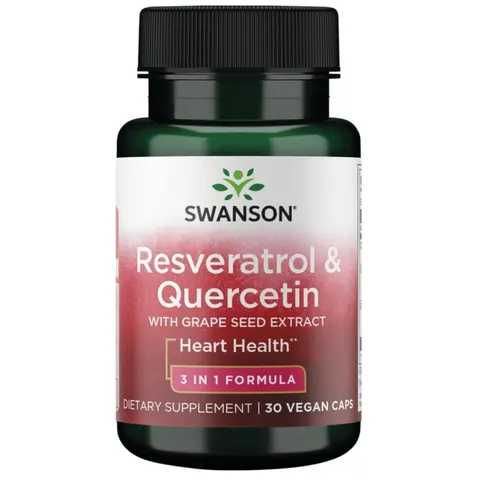 Swanson Resveratrol, 100mg - 30 caps – image 3