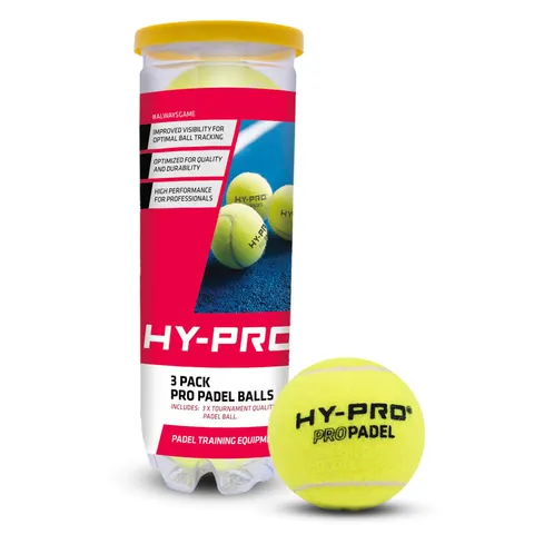 Hy-Pro 3-Pack Padel Balls – image 2