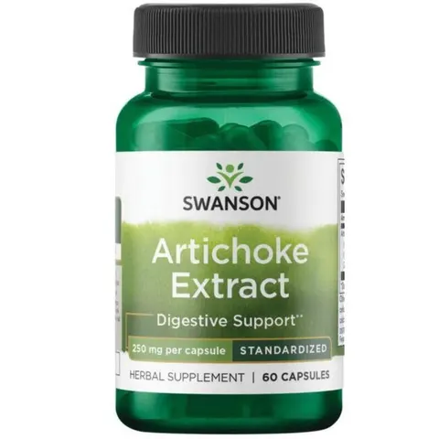 Swanson Artichoke, 250mg - 60 caps – image 2
