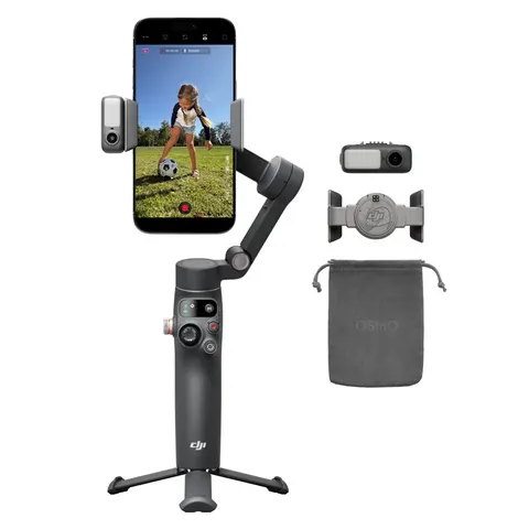 DJI Osmo Mobile 8 Advanced Tracking Combo Smartphone Gimbal Stabilizer - Grey – image 2