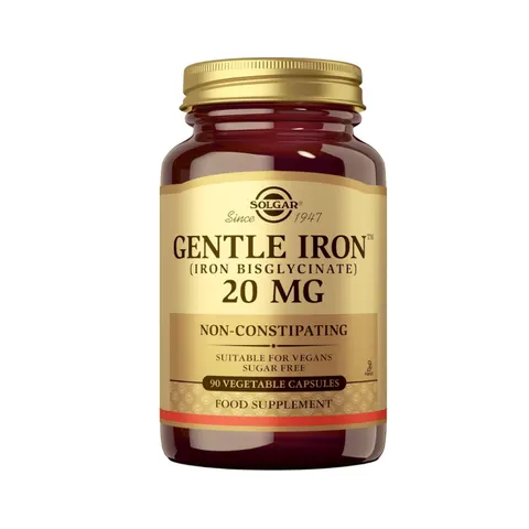 Solgar Gentle Iron 20 mg Capsules 90 Units – image 4