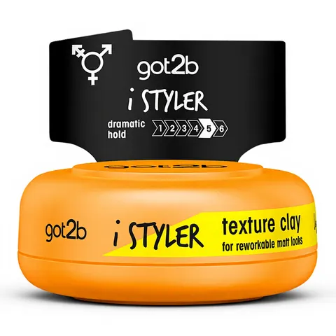 Schwarzkopf Got2b iStylers Texture Clay, 75ml – image 2