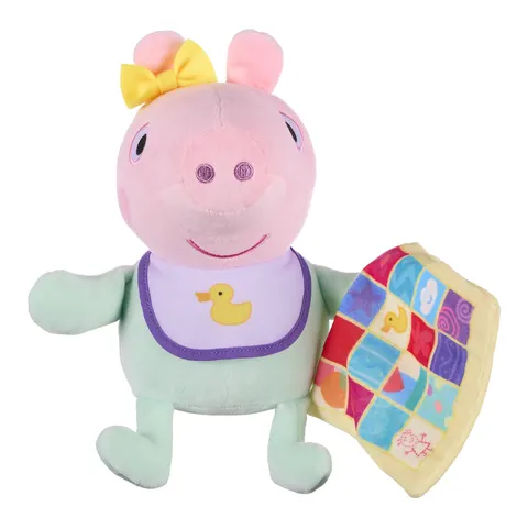 Peppa Pig Evie With Blanket Soft Toy – image 3