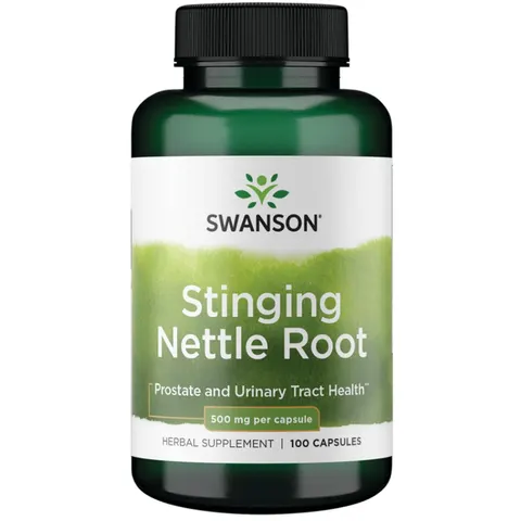 Swanson Premium STINGING NETTLE ROOT 500 MG 100 CAPS – image 2