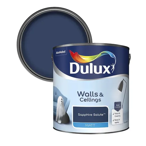Dulux Matt Sapphire Salute 2.5L – image 3