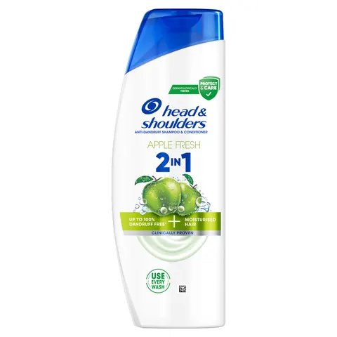 Head & Shoulders 2in1 Shampoo Apple Fresh 330ml – image 2