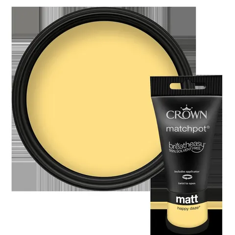 Crown Matt Emulsion Tester Pot - Happy Daze - 40ml – image 1