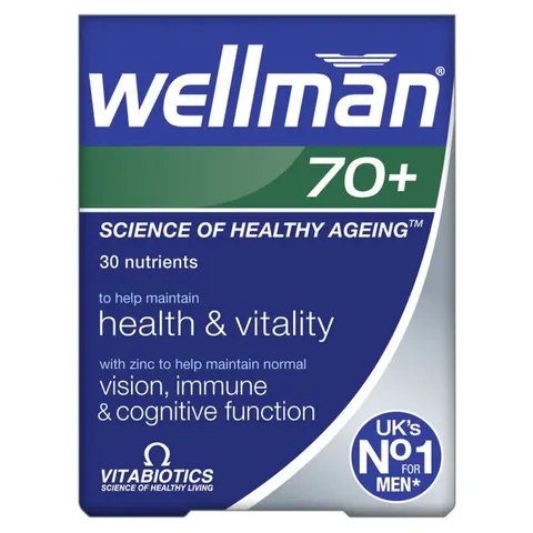 Vitabiotics - Wellman 70+ 30 VTabs – image 3