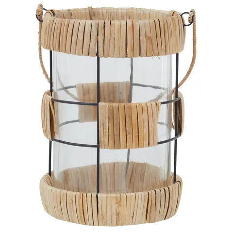Natural and Black Large Lantern | Kuta – image 2