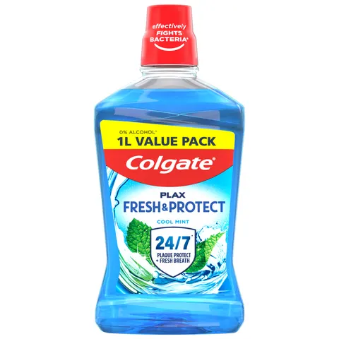 Colgate Plax Cool Mint Mouthwash, 1l – image 2