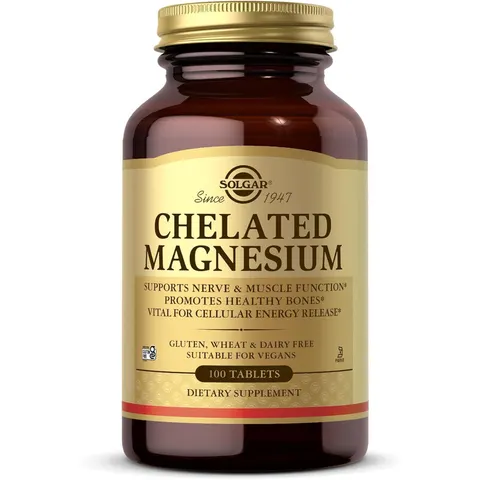 Solgar Chelated Magnesium Tablets, 100 – image 3