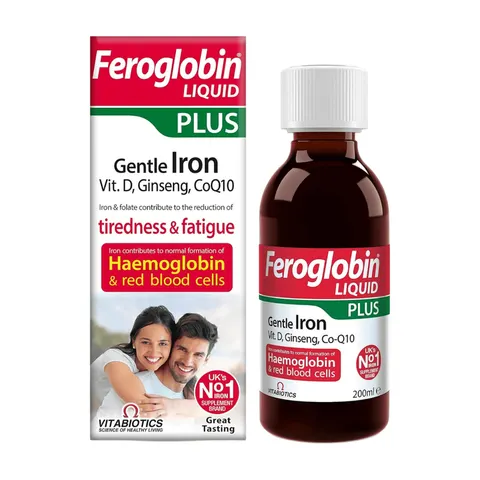 Vitabiotics - Feroglobin Plus Liquid 200ml – image 2