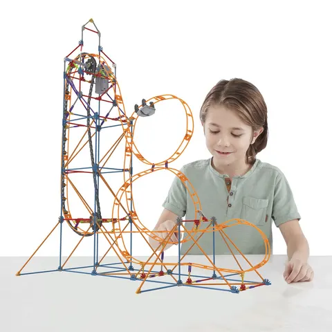 K'nex Amazin 8 Roller Coaster Building Set – image 2