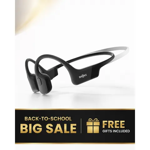 Shokz OpenRun Mini Wireless Bluetooth Headphones - Black – image 2