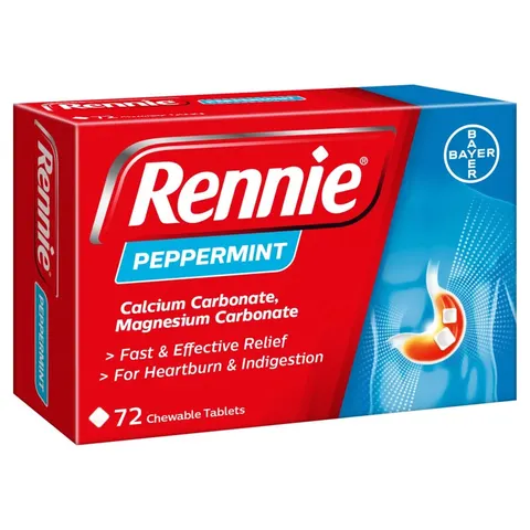 Rennie Peppermint Pack 72 Tablets – image 3