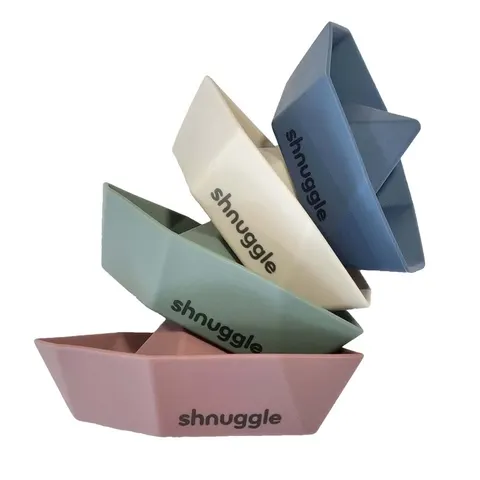 Shnuggle Stack n Sail Bath Boats Toy 4 un. – image 2