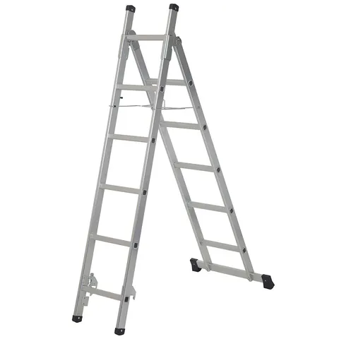 Werner 3 in 1 Combination Ladder – Silver – image 2