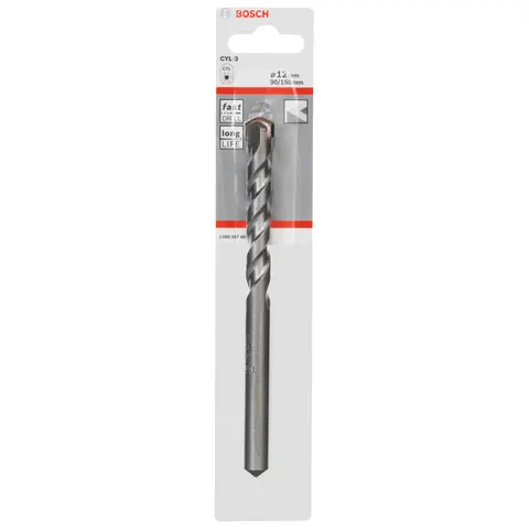 Bosch Silver Percussion Masonry Drill Bit – 2608597667 – image 4
