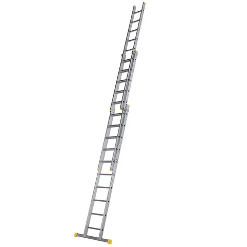 Werner 1.88m Pro Triple Section Extension Ladder – image 2