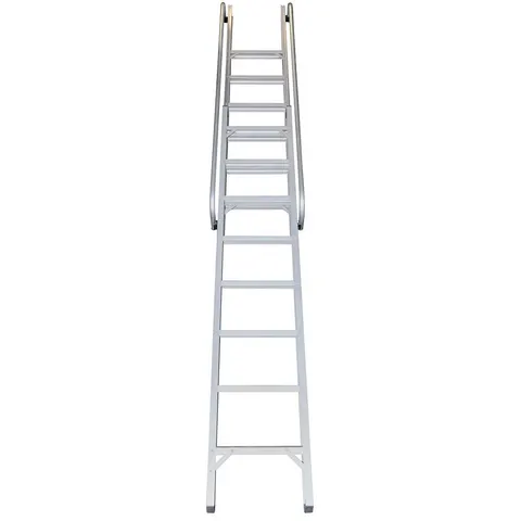 Werner DELUXE 2 Section Sliding Loft Ladder – image 2